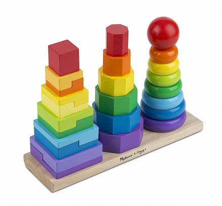 Геометрическая пирамидка из серии "Классические игрушки" 